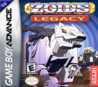 Zoids Legacy GameBoy Advance  box art